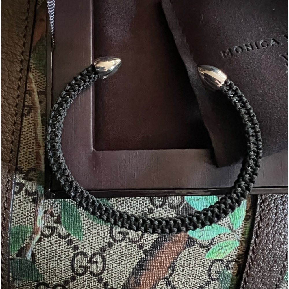 MONICA VINADER FIJI BUD BRACELET SILVER STUD CUFF BRAND NEW IN BOX LOVE ETERNITY